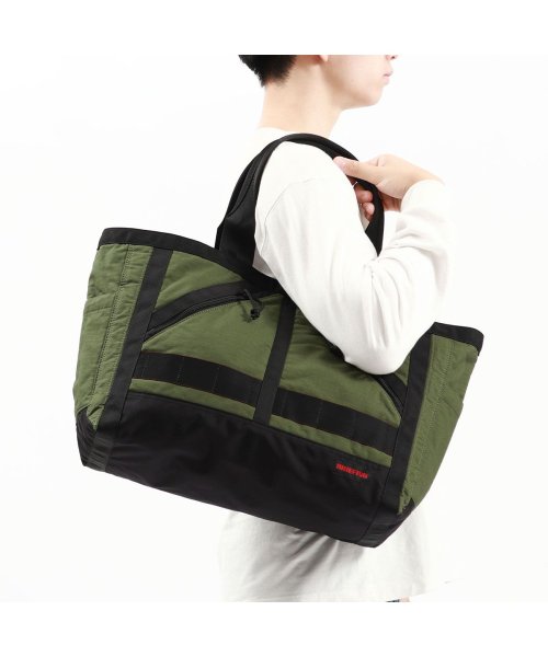 BRIEFING(ブリーフィング)/【日本正規品】 ブリーフィング トートバッグ BRIEFING MILITALY FABRIC MF NEW STANDARD TOTE M BRA233T05/オリーブ