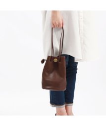 SLOW(スロウ)/スロウ トートバッグ SLOW bono ボーノ twist bon sac tote S 巾着 バッグ 本革 巾着バッグ ショルダーバッグ 858S04L/ダークブラウン