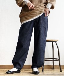 e-zakkamaniastores/バルーンシルエット デニムパンツ/505680046