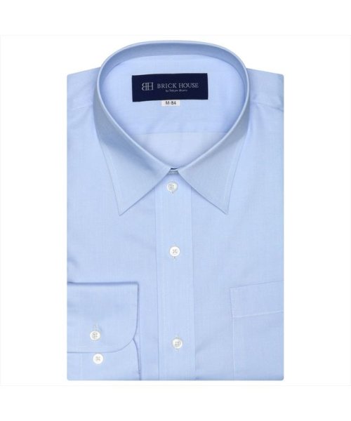 TOKYO SHIRTS(TOKYO SHIRTS)/形態安定 レギュラーカラー 長袖 ワイシャツ/ブルー
