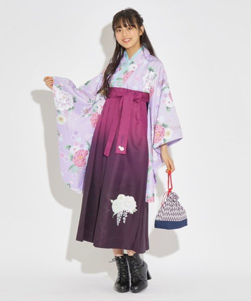 ピンクラテ袴 150サイズ 卒業式 (^^)3481 通わす 