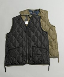 URBAN RESEARCH(アーバンリサーチ)/TAION　MILITARY  V/NECK DOWN VEST/BLACK