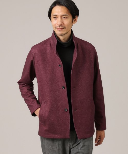 【Down Fabric】スタンドカラーブルゾン ダウンファブリック