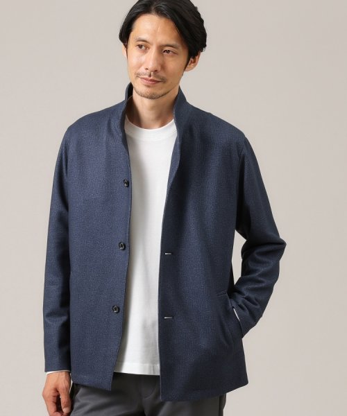 【Down Fabric】スタンドカラーブルゾン ダウンファブリック