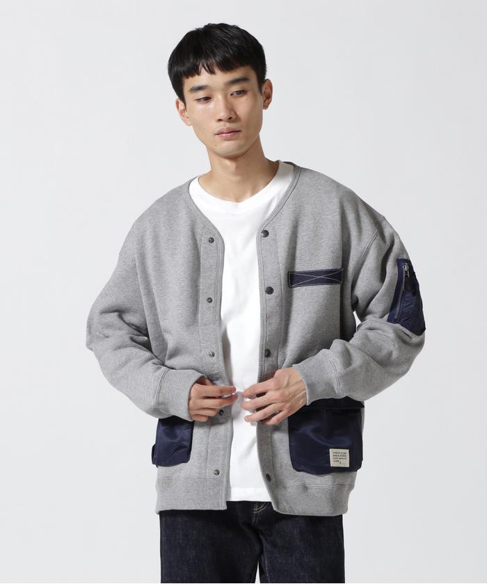 《WEB&DEPOT限定》TACTICAL CARDIGAN / タクティカル カーディガン