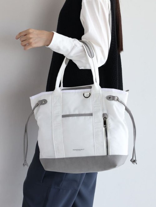 3WAYメタルファスナートートバッグ 