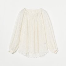 HELIOPOLE/FLORET LACE OVER BLOUSE/505681751