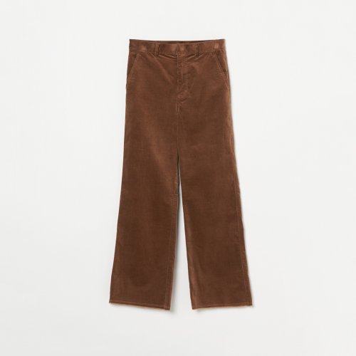 HELIOPOLE(エリオポール)/OLSEN CORDUROY WIDE PANTs/ブラウン