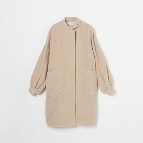 HELIOPOLE(エリオポール)/BELLANDI WOOL VOLUME SLEEVE COAT/ベージュ