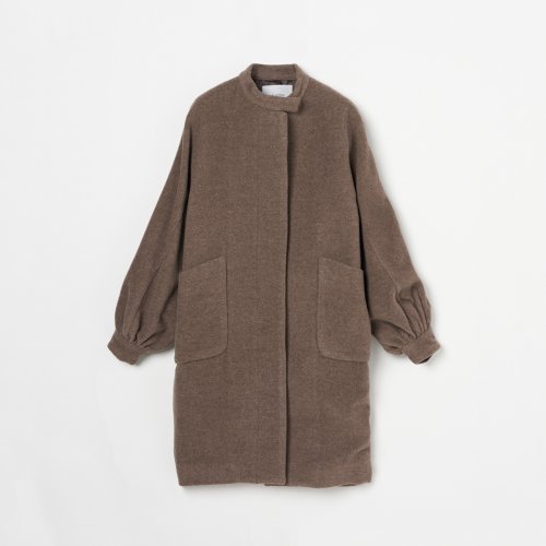 HELIOPOLE(エリオポール)/BELLANDI WOOL VOLUME SLEEVE COAT/モカ