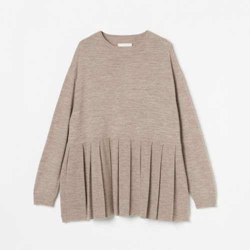 LAUREN MANOOGIAN(ローレン マヌージアン)/PLEAT PULLOVER/アイボリー