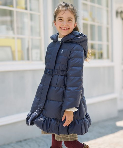 【110－140cm】ロング ダウンコート 