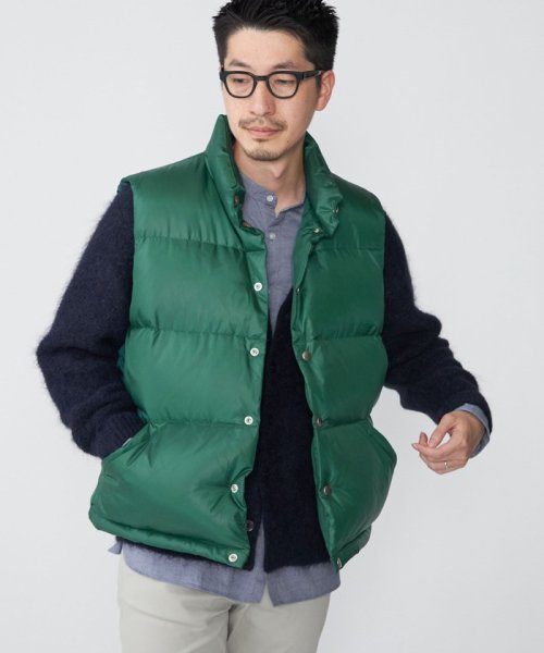 SHIPS: 〈撥水加工〉光電子(R) オーセンティック ダウン ベスト 