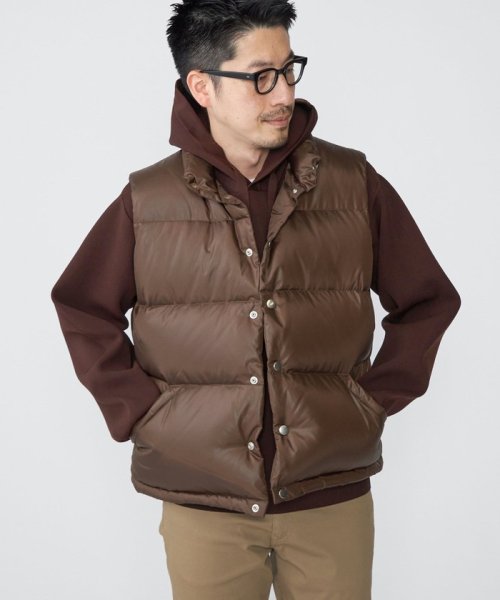 SHIPS: 〈撥水加工〉光電子(R) オーセンティック ダウン ベスト 