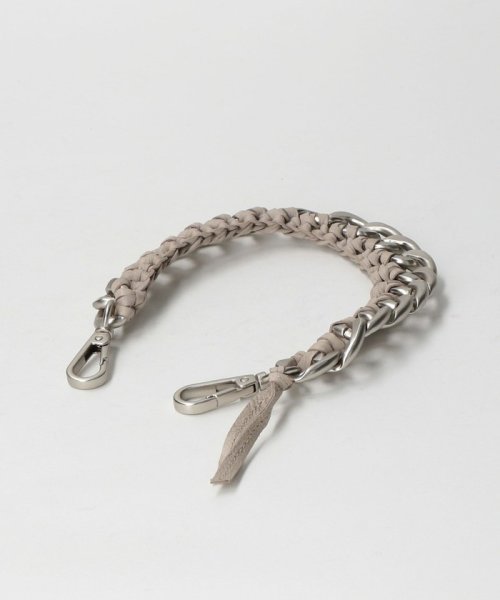 BEAUTY&YOUTH UNITED ARROWS(ビューティーアンドユース　ユナイテッドアローズ)/＜ajew＞Tie chain ショルダー ストラップ/MD.GRAY