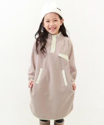 devirock/静電気防止 のんビリフリース　ワンピース 子供服 キッズ ベビー 女の子 長袖ワンピース ワンピース /505678972