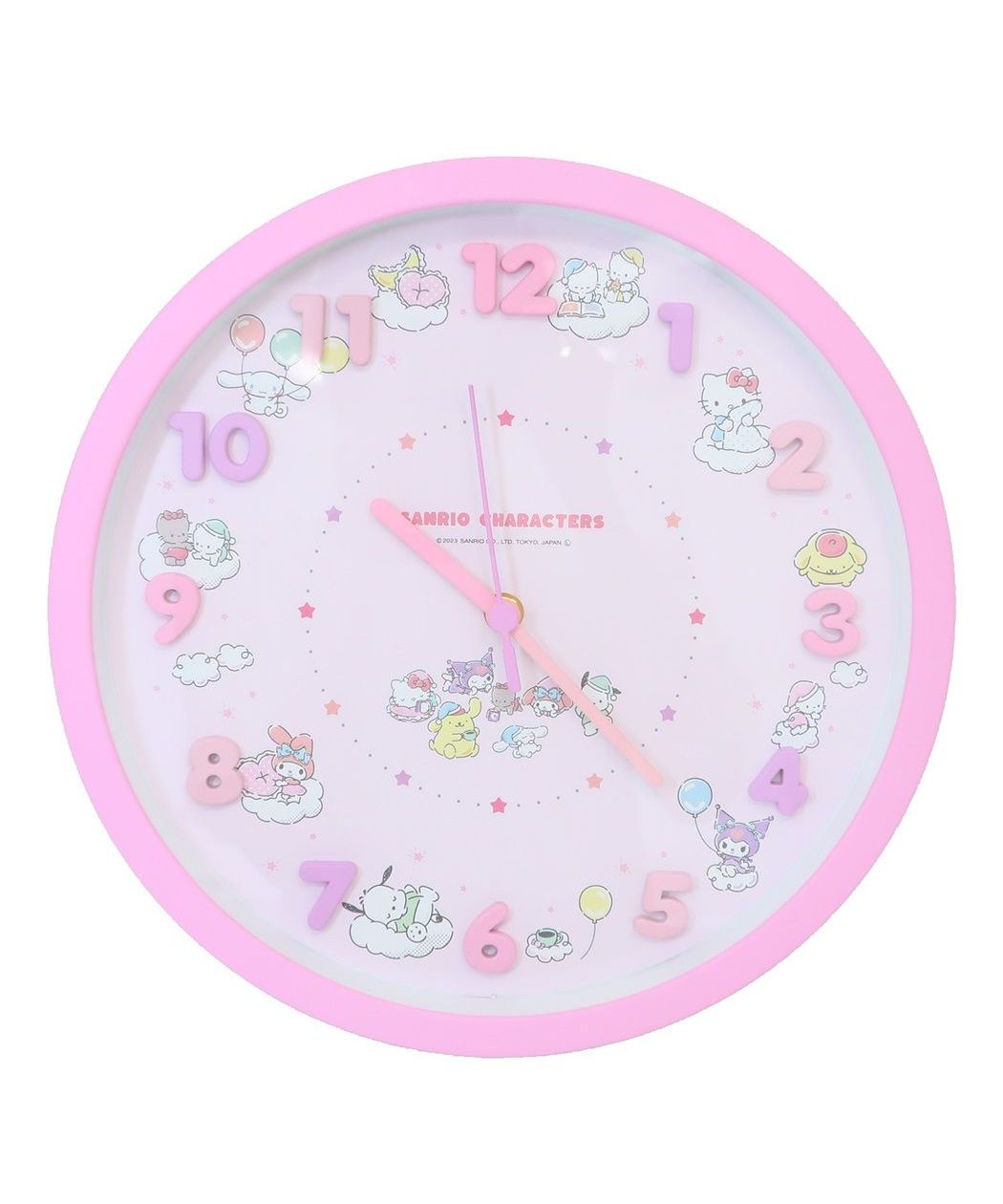サークルk サンクス 掛時計 カラフルキャラクター サークルk サンクス