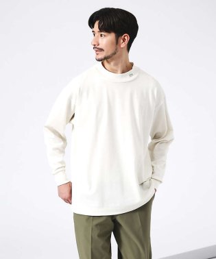 ABAHOUSE/【LACOSTE】カノコ モックネック 長袖Tシャツ/505683534