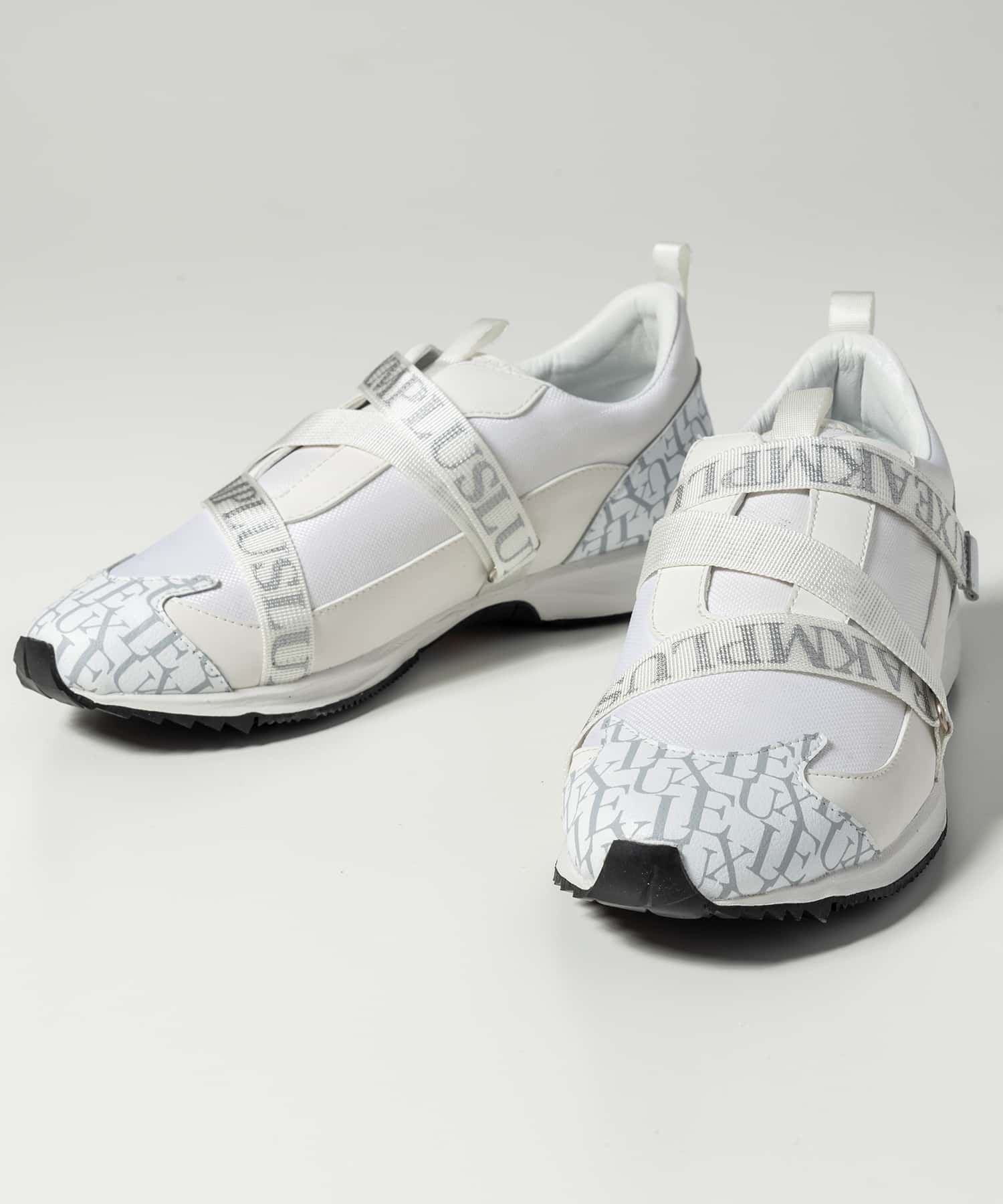 LUXEAKMPLUS リュクスエイケイエムプラス サイズ ゴルフシューズ LUXE AKM PLUS リュクスエイケイエムプラス ゴルフ ロゴテープゴルフ