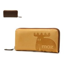 moz(モズ)/モズ 財布 moz ラウンドファスナー 長財布 Elk ロングウォレット スウェーデン ZNWE－86001/キャメル系2