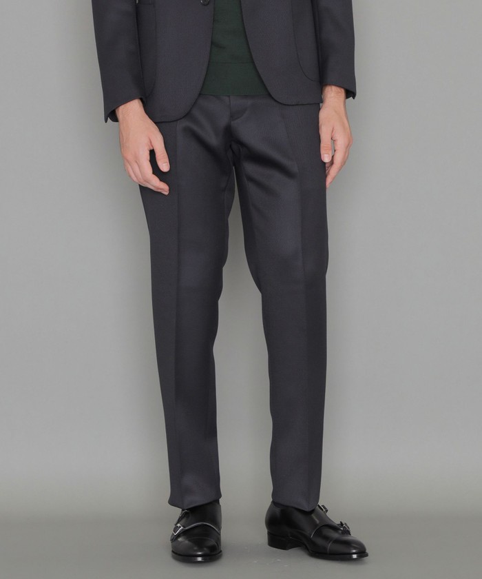 BREASY JACKET】ウールカルゼセットアップパンツ(505632585)|HANKYU