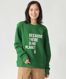 ECOALF WOMEN(ECOALF WOMEN)/HAARLEM BECAUSE スウェット / HAARLEM SWEATSHIRT WOMAN/グリーン