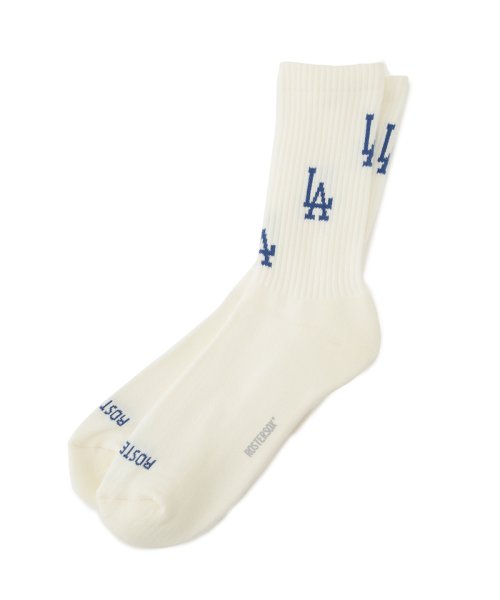 JUNRed(ジュンレッド)/ROSTER SOX×MLB TEAM 3LOGO SOCKS/ホワイト系（11）