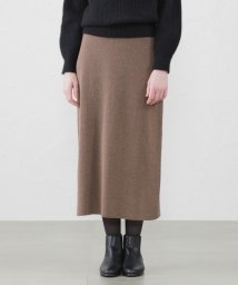 MACKINTOSH PHILOSOPHY(マッキントッシュ フィロソフィー)/【WEB&一部店舗限定】ペンシルニットスカート/キャメル