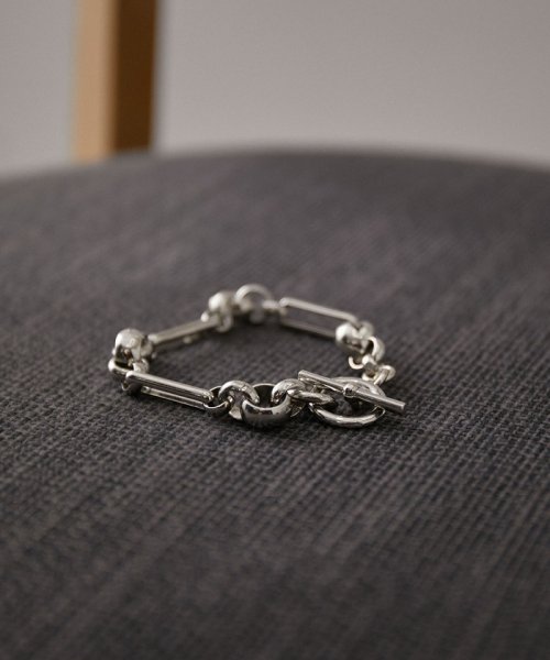 JUNRed(ジュンレッド)/ital.from JUNRed / chain link bracelet 0/シルバー（93）