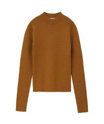 CLANE(クラネ)/H/N RIB KNIT TOPS/CAMEL