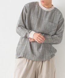 OMNES(オムネス)/【OMNES】メンズダブルガーゼポケット付き長袖Tシャツ/その他