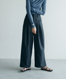 marjour(マージュール)/COLOR TWILL TUCK PANTS/グレー