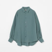 HELIOPOLE(エリオポール)/VINTAGE POPLIN REGULAR SHIRT/グリーン