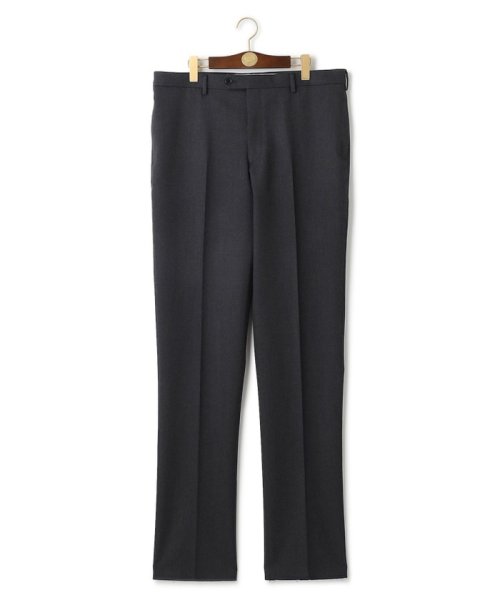 【KING SIZE】トリートメントウール キャバルリーツイル スラックス PRESS トリートメントウール