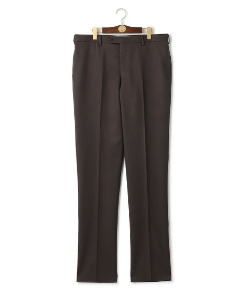 【KING SIZE】トリートメントウール キャバルリーツイル スラックス PRESS トリートメントウール