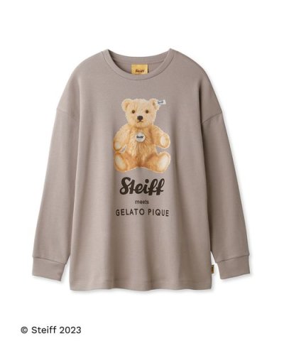 【Steiff】ワンポイントロングTシャツ