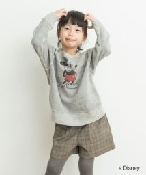 URBAN RESEARCH DOORS（Kids）(アーバンリサーチドアーズ（キッズ）)/DENIM DUNGAREE　ビンテージウラケMICKEYスウェット(KIDS)/3GR