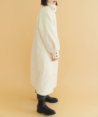 ITEMS URBANRESEARCH/シャギースタンドカラーコート/505689427