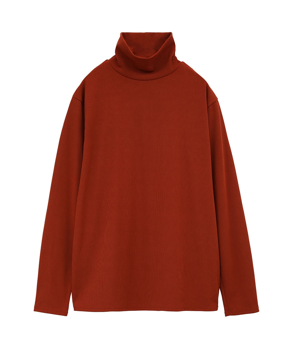 マノフ(MANOF) |HIGH NECK THIN RIB TOPS(505650800) - MAGASEEK