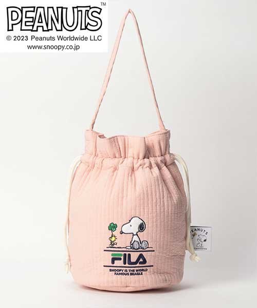 FILA（Bag）(フィラ（バッグ）)/ヌビバケットバッグ/ピンク