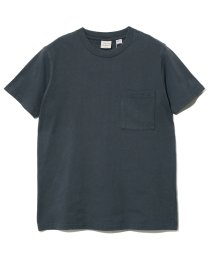 go slow caravan MENS SELECT BRAND(ゴースローキャラバンメンズセレクトブランド)/グッドウェア ポケット付き S/S TEE/スレートブルー