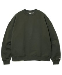 go slow caravan MENS SELECT BRAND(ゴースローキャラバンメンズセレクトブランド)/グッドウェア BIG クルーネックトレーナー/カーキ