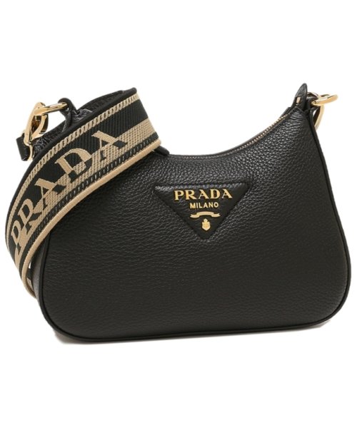 プラダ ショルダーバッグ ヴィッテロダイノソフト ミニバッグ ブラック レディース PRADA 1BH193 2DKV F03C3 V3OM PRADA プラダ ショルダーバッグ ヴィッテロダイノソフト ミニバッグ ブラック レディース 1BH193 2DKV F03C3 5cm