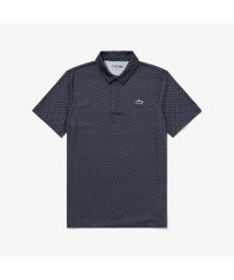 LACOSTESPORTS MENS(ラコステスポーツ　メンズ)/ミニマム総柄プリントゴルフポロシャツ/ダークネイビー