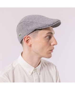 LACOSTE Mens/ワニロゴパッチリブニットハンチング/505690060