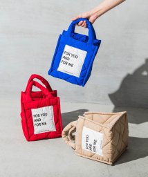 BLANC　maison(ブランメゾン)/【THEATRE PRODUCTS × BLANCmaison】“SINGBOARD” PUFFER BAG/レッド