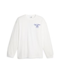 PUMA(プーマ)/メンズ カフェ プーマ 長袖 Tシャツ/PUMAWHITE