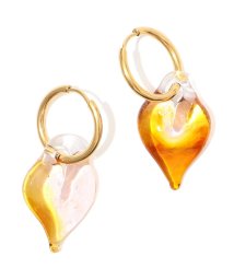 TOMORROWLAND GOODS/LEVENS HEART OF GLASS HOOPS ピアス/505691808