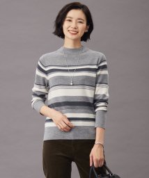 J.PRESS LADIES/【洗える】MULTI PITCH STRIPE ボーダー ニット/505692158