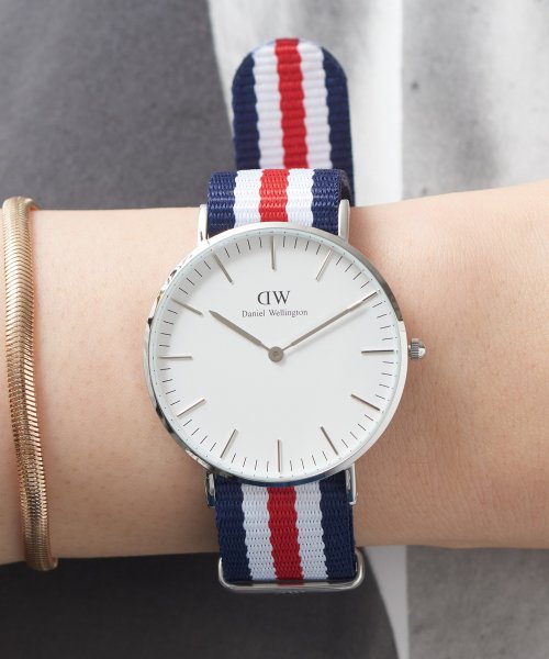 Daniel Wellington(ダニエル・ウェリントン)/【Daniel Wellington】ナイロンベルト 36mm ダニエルウェリントン DW 腕時計 プレゼント/マルチ10